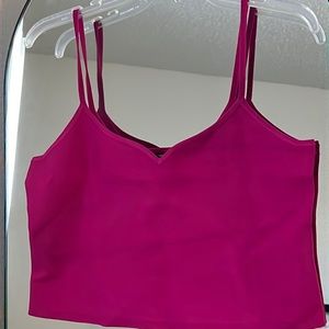 Express Body Contour Sweater Crop Top